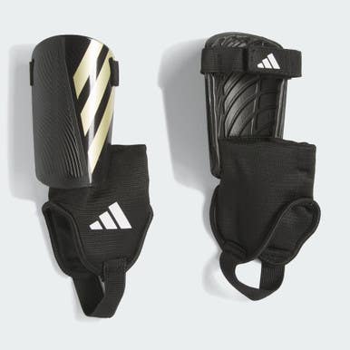 New Adidas Tiro Shinguard Youth Md Blk Gld 11860-adiip3996m