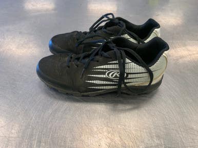 Used Rawlings Junior 05 Baseball And Softball Cleats 11339-s000179916