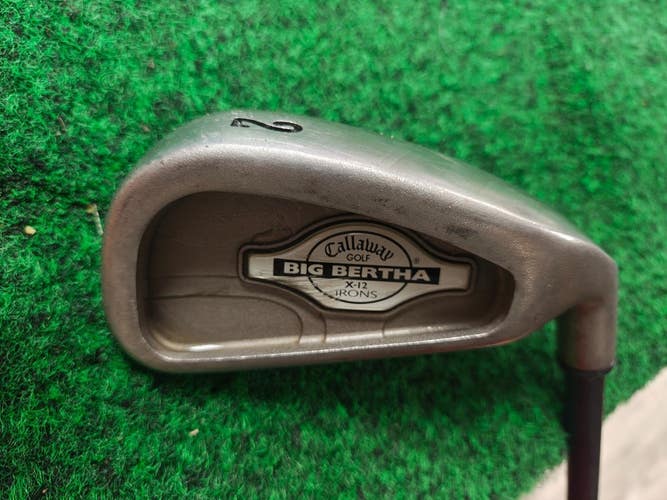 Callaway Big Bertha X-12 Individual 2 Iron Graphite Shaft Firm Flex RCH96