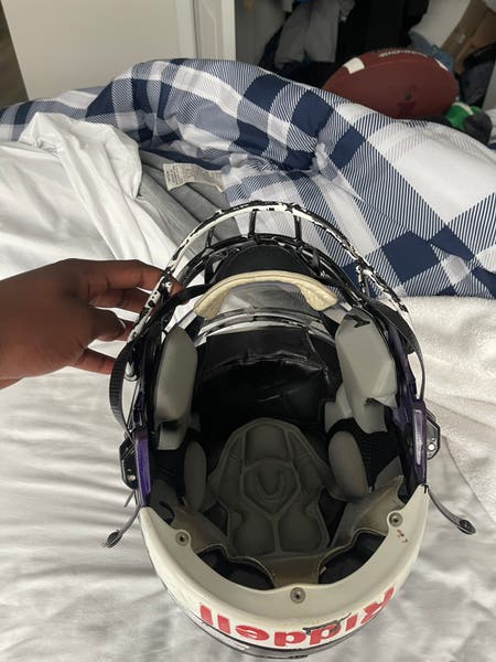 medium speedflex helmet Riddell Black Out (2025) point soft cup chinstrap Riddell Helmet Riddell Speedflex Youth