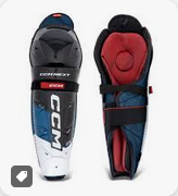 New Ccm Next Shin Guard Senior Shin Guards 15" 11698-ccmsgnext23sr15