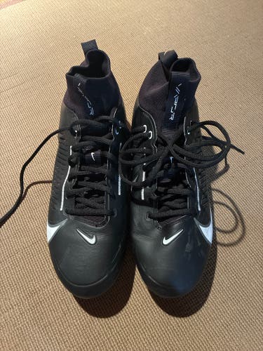 Black Men's Size M 11.0 (W 12.0) Adult Nike Vapor Edge 360 Cleats (Used)