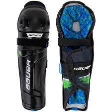 New Bauer Bauer X Shin Guard Junior Shin Guards None 11" 11698-bar1063726jr11
