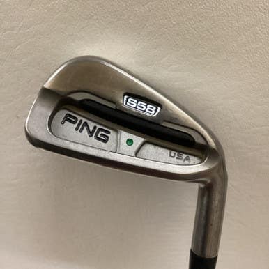 Used Ping S58 Green Dot 6 Iron Regular Flex Steel Shaft Individual Irons 11725-s000473317