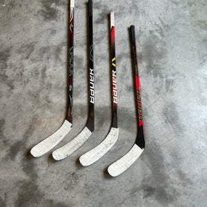 *4 PACK* Youth Bauer Right Handed Hockey Stick Flex range from 10-40 (Used)