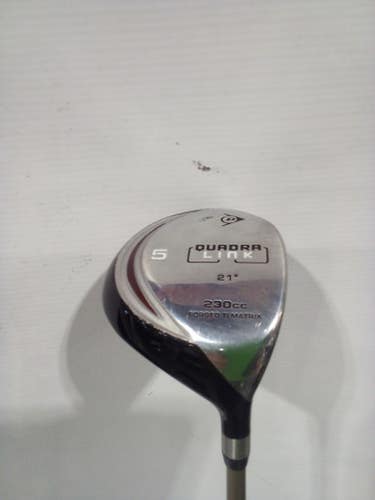 Used Dunlop Quadra Link 5 Wood Regular Flex Graphite Shaft Fairway Woods 11847-s000020023
