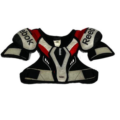 Used Reebok 14k Shldr Pads Jr Md Hockey Shoulder Pads 11847-s000010078