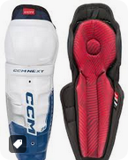 New Ccm Next Shin Guard Senior Shin Guards 14" 11698-ccmsgnext23sr14