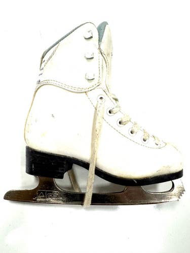 Used Jackson Softboot Girls Softboot Skate White Youth 11.0 11860-s000279101