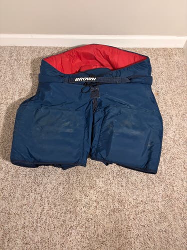 XXL Brown Hockey Goalie Pants Pro Stock (Used)