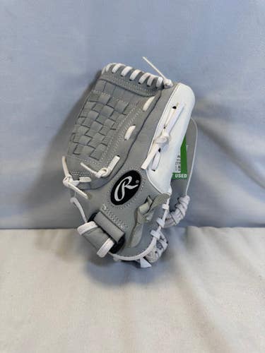 Used Rawlings Hfp125hgw Bb Sb Glove Rh Throw Grey 12 1 2" 11490-s000254143