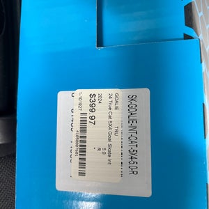 2024 True Catalyst 5x4 Hockey Goalie Skates Regular Width Size 5 (Used)