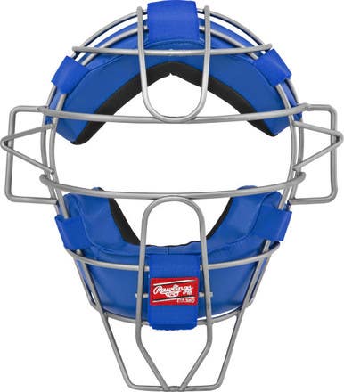 New Rawlings Hollow Wire Light Weight Umpire Mask Royal #lwmx2 11506-rawlwmx2r