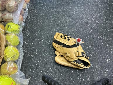 Used Adidas Ts1050nbb Bb Sb Glove Lh Throw Brown 10 1 2" 10743-s000444624