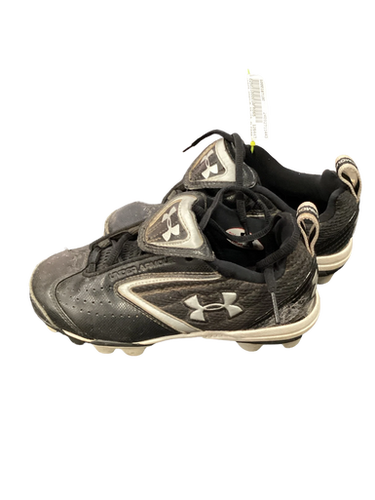 Used Under Armour Bb Sb Cleats Black Junior 01 11443-s000187190