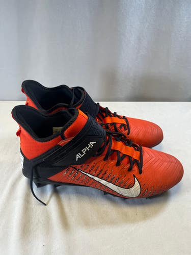 Used Nike Adult Fb Cleats Orange Senior 12 11490-s000255232