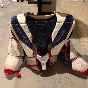 Large Bauer Mach Goalie Chest Protector Pro Stock (Used)