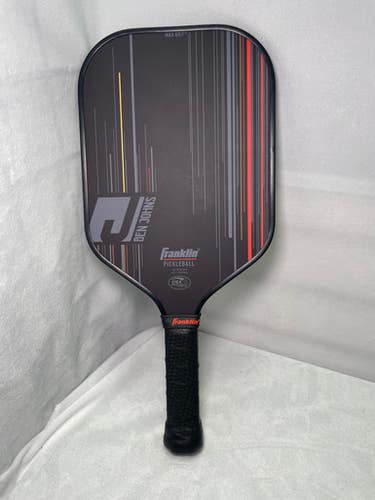 Used Franklin Ben Johns Max Grit Pickleball Racquet Black 11490-s000255554