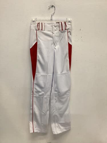 Used Champro Baseball Pant Bb Sb Pant Boys White And Red Sm 11443-s000188628