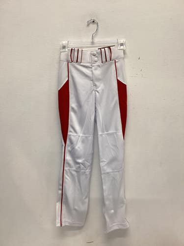 Used Champro Baseball Pant Bb Sb Pant Boys White And Red Sm 11443-s000188626