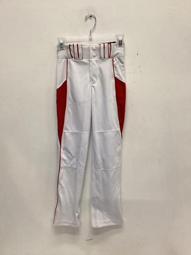 Used Champro Baseball Pant Bb Sb Pant Boys White And Red Sm 11443-s000188625