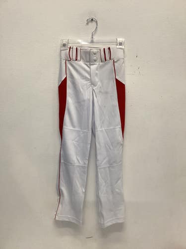 Used Champro Baseball Pant Bb Sb Pant Boys White And Red Sm 11443-s000188629