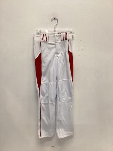 Used Champro Baseball Pant Bb Sb Pant Boys White And Red Sm 11443-s000188630
