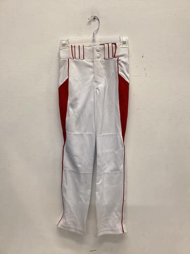 Used Champro Baseball Pant Bb Sb Pant Boys White And Red Sm 11443-s000188631