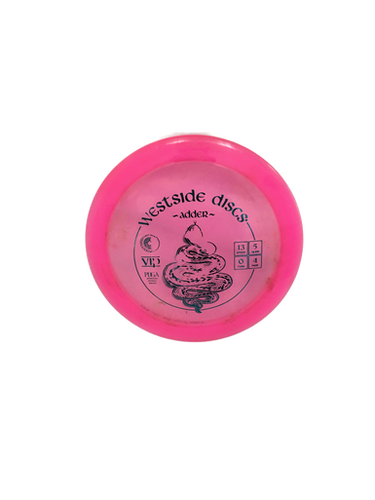 Used Westside Vip Adder Disc Golf Driver Pink 175g 11692-s000129902