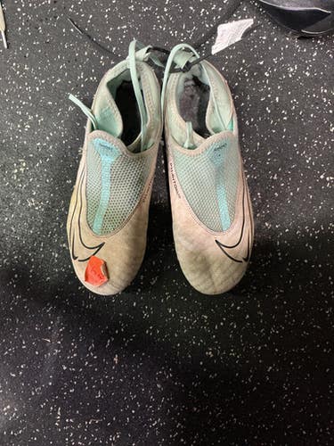 Used Nike Soccer Cleats Teal Youth 06.5 10743-s000447483