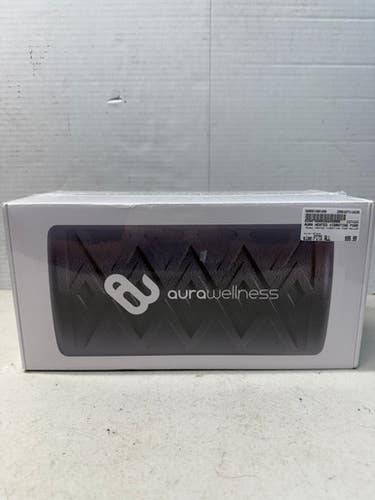 New Aura Wellness Heated Vibrating Foam Roller - Black 11835-s000190109