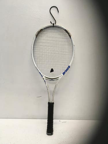 Used Prince Control Db 850 Adult Tennis Racquet White 3 3 8" 11443-s000190441