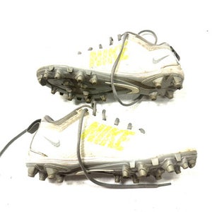 Used Nike Lax Cleats Girls White Junior 05 11860-s000283077