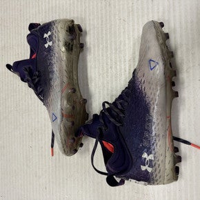 Used Under Armour Adult Fb Cleats Purple Senior 10.5 11860-s000280646