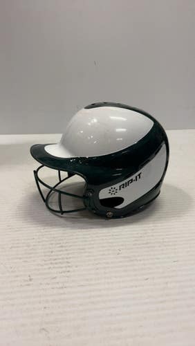 Used Rip-it 6 1 2 - 7 3 8 Inch Batting Helmet W Mask White M L 11860-s000280565