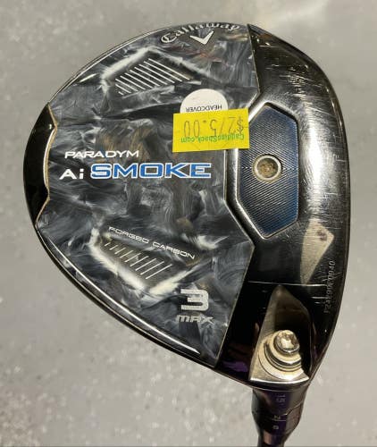 Callaway PARADYM Ai SMOKE 15 #3 Fairway Wood PROJECT-X CYPHER FIFTY 5.5 Regular