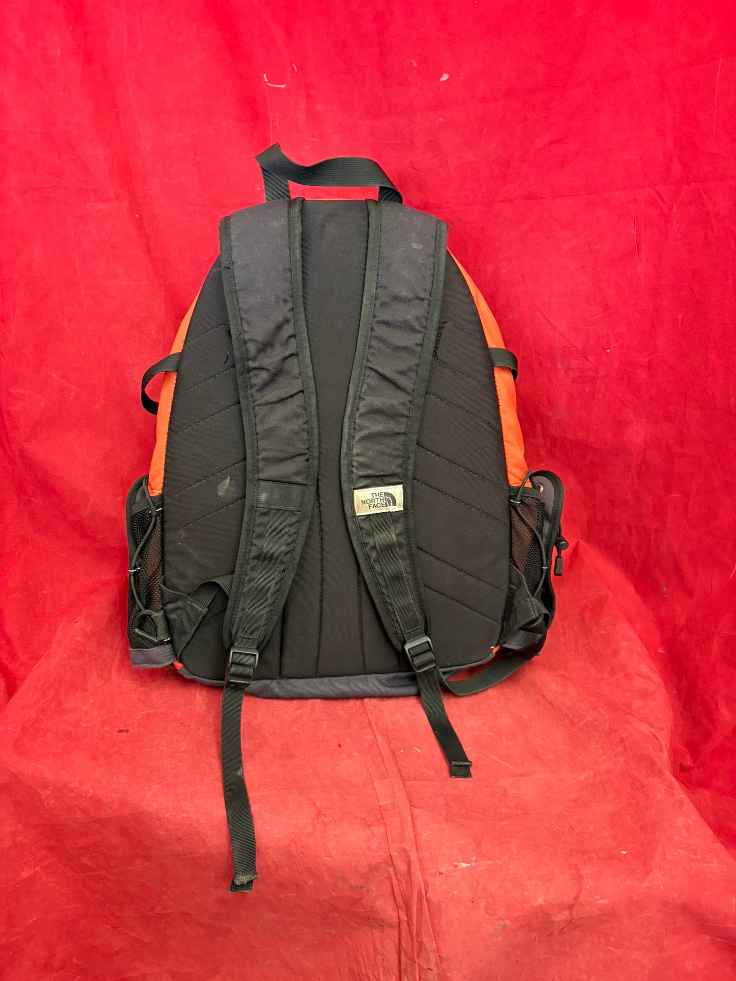 north face backpack black orange The NF0A3KX8 Connector Backpack, Monster Blue/ TNF / OSFA it is designed to accommodate all your essentials Day/ backpack : Black Adult