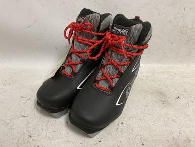 Used Alpina T5 Jr Touring Boys Nnn Xc Ski Boots Black Jr-01.5 11855-s000177615