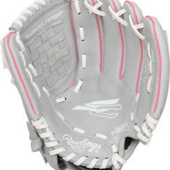New Rawlings 10 1 2" Sure Catch Fastpitch Glove #scsb105p 11613-rawscsb105pr