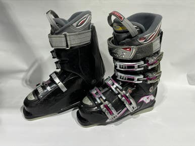 Used Nordica Gt 6 Womens Dh Ski Boot Black 240 Mp - J06 - W07 11847-s000022094
