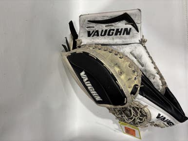 Used Vaughn Senior Goalie Catcher White 11847-s000023238