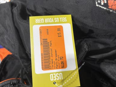 Used Torspo Junior Pant Black Md 11847-s000022420