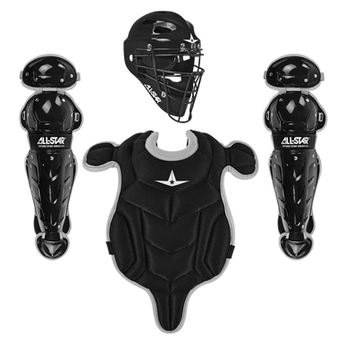 New All-star Future Star Girls 9-12 Black Catchers Set 11692-astckwfs912bk