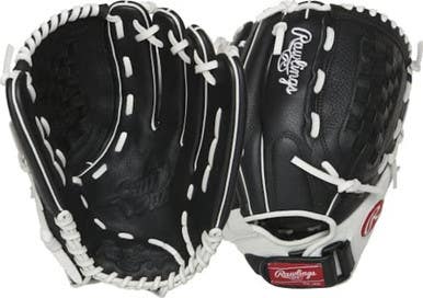 New Rawlings Shut Out 12.5" Lht Fastpitch Sb Glove 11692-rawrso125bwfr