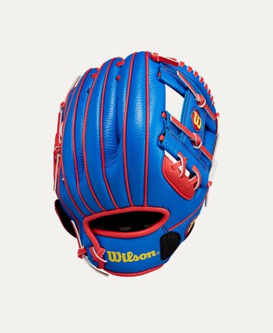 New Wilson A200 Ez 10" Tee Ball Rh Throw Glove Ro Rd Yw 11692-wilwbw10135510