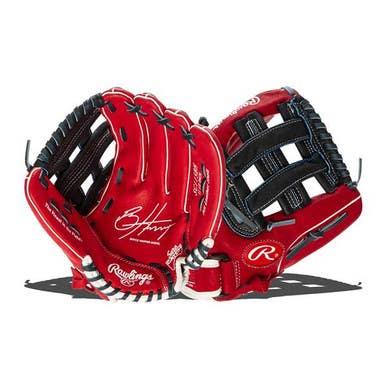 New Rawlings Sure Catch Harper Fielders Gloves 11 1 2" 11692-rawsc115bhrh