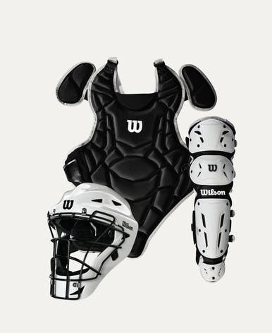 New Wilson Ez Gear 2.0 L Xl Black Bb Sb Catcher's Set 11692-wilwb720207xl