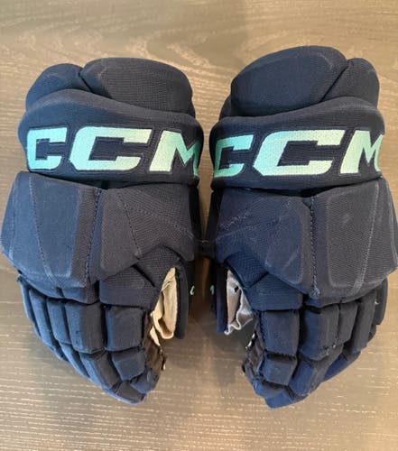 CCM HGTK Tacks Pro Stock Hockey Gloves 14” KRAKEN 2102