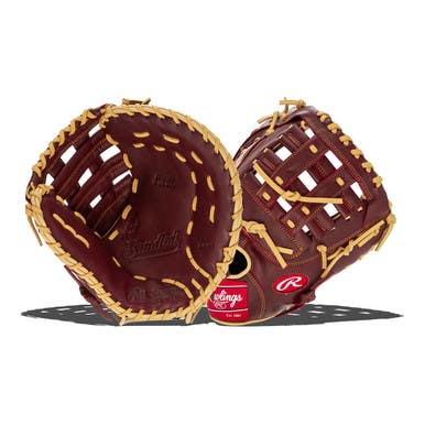 New Rawlings Sandlot H Web 12.5" First Base Glove 11692-rawsfm18s30