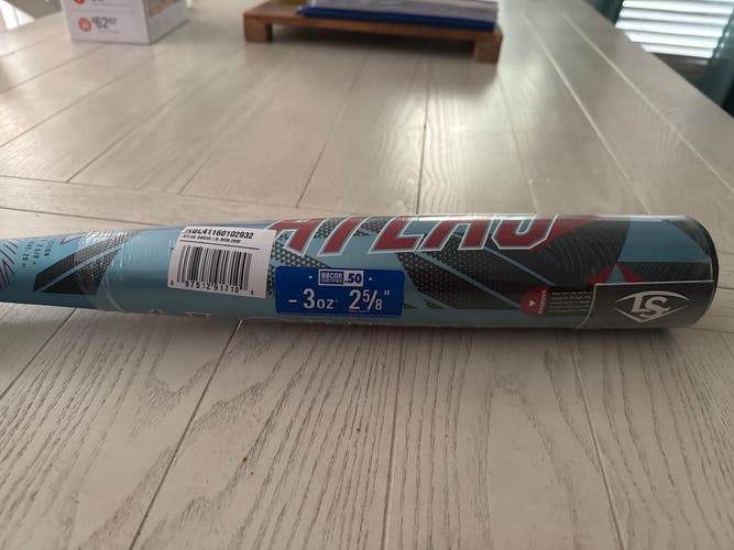 2026 Louisville Slugger Atlas Alloy BBCOR Certified Bat (-3) 29 oz 32" (New)